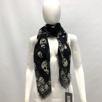 Alexander McQueen Echarpe/Foulard en Noir