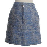 Bruuns Bazaar skirt in blue / grey