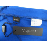 Vionnet Vestito in Jersey in Blu