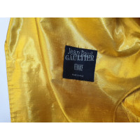 Jean Paul Gaultier Jacket/Coat Silk in Gold