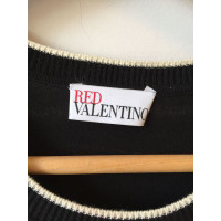 Red Valentino Dress Cotton in Black
