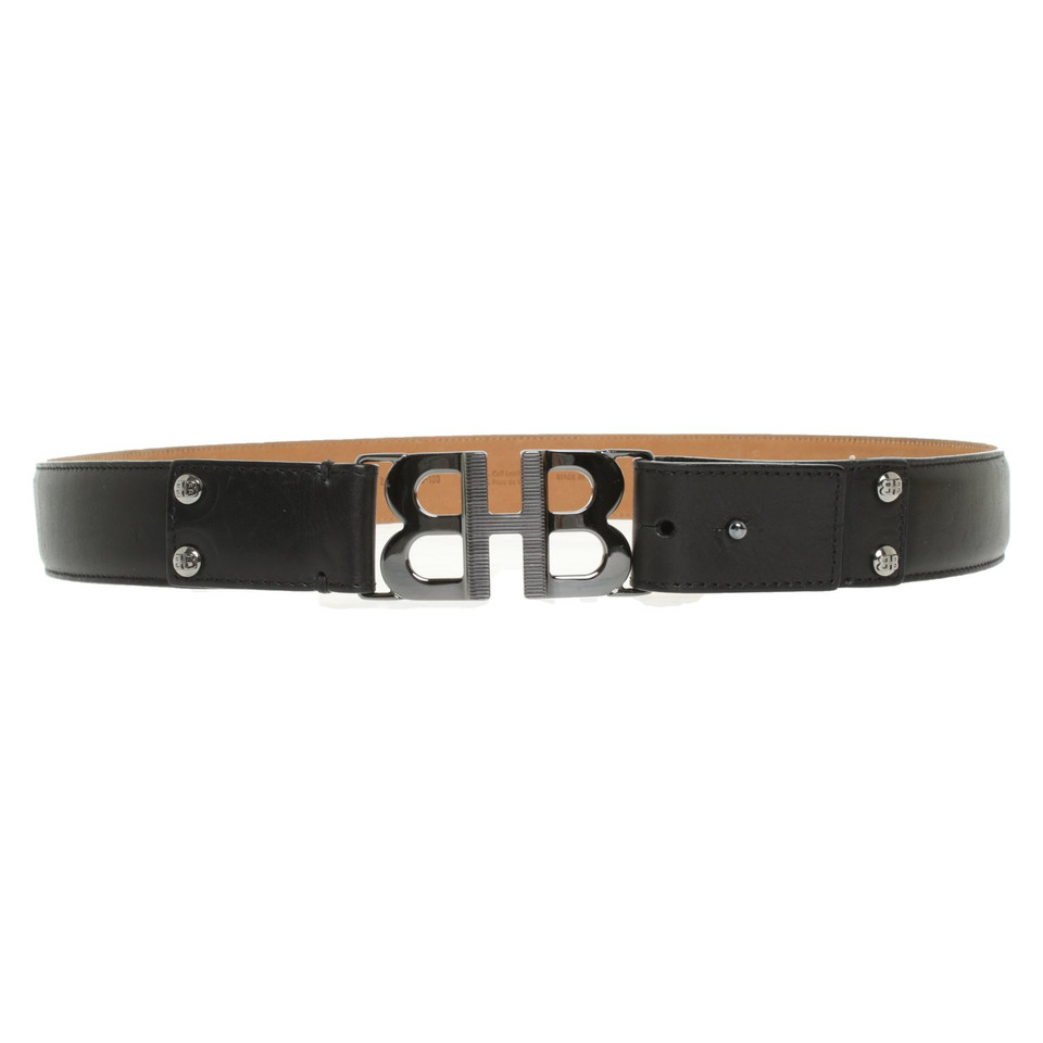 Hugo Boss Ceinture en Cuir en Noir