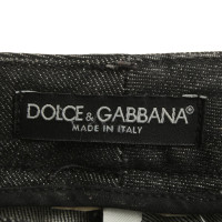 Dolce & Gabbana Elegante, schwarze Jeans