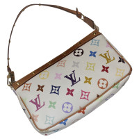 Louis Vuitton Pochette Mini Leather in White