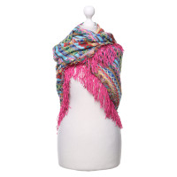 Other Designer Triangular scarf with fringes