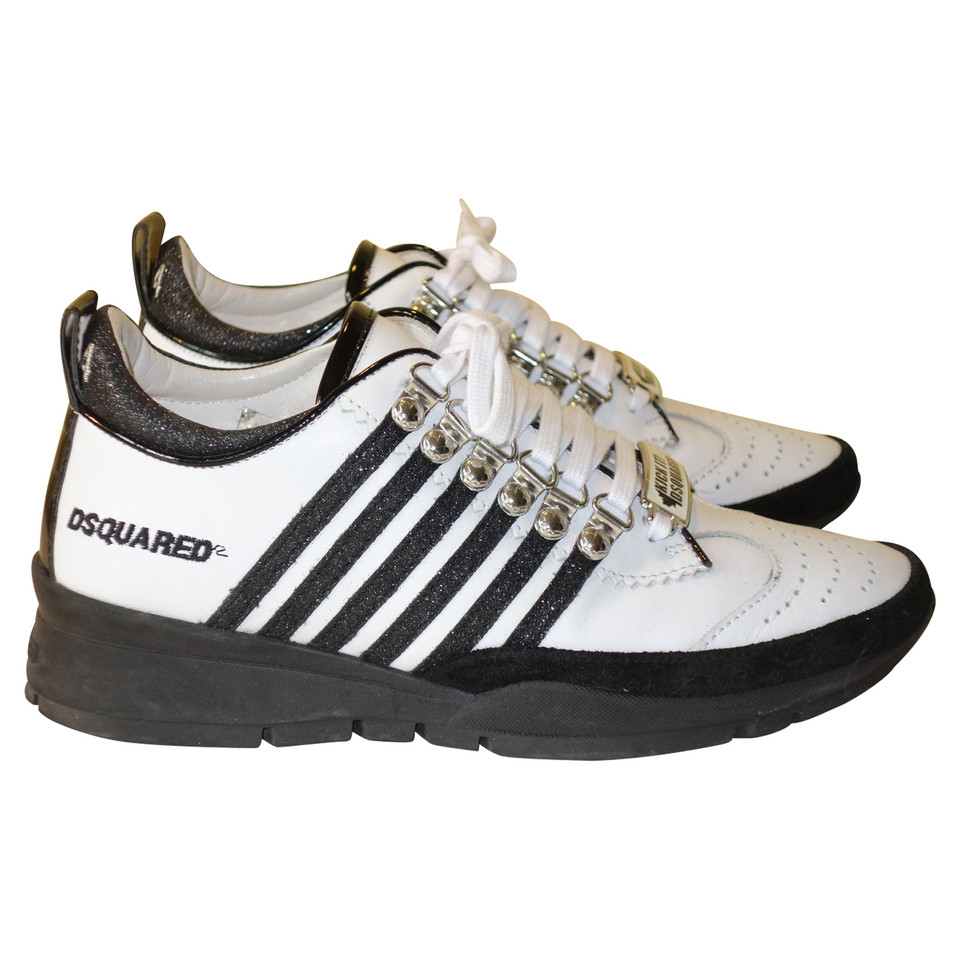 Dsquared2 Sneakers mit Glitzer-Details