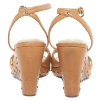Ugg Australia Sandals Leather in Beige