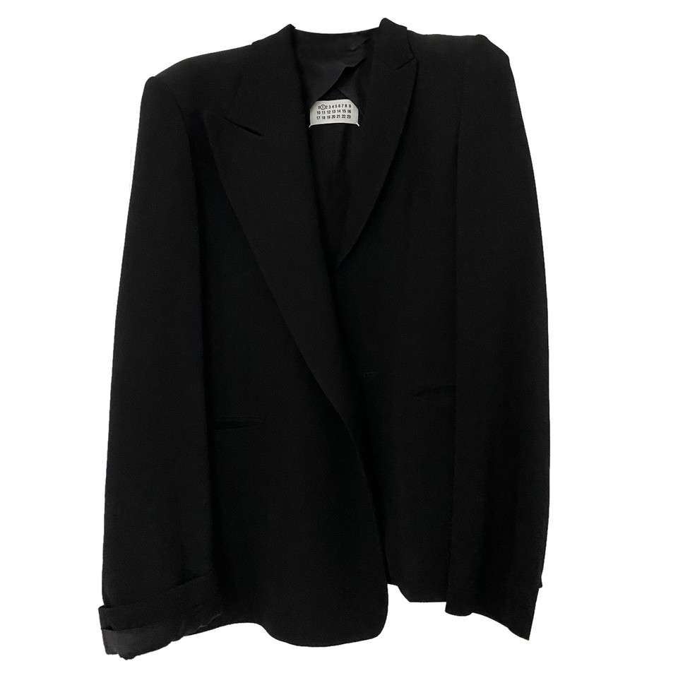 Maison Martin Margiela Blazer Wool in Black