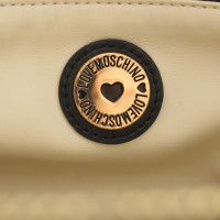 Moschino Gesteppte Handtasche in Schwarz