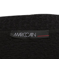 Marc Cain Knit Blazer in Black / Blue