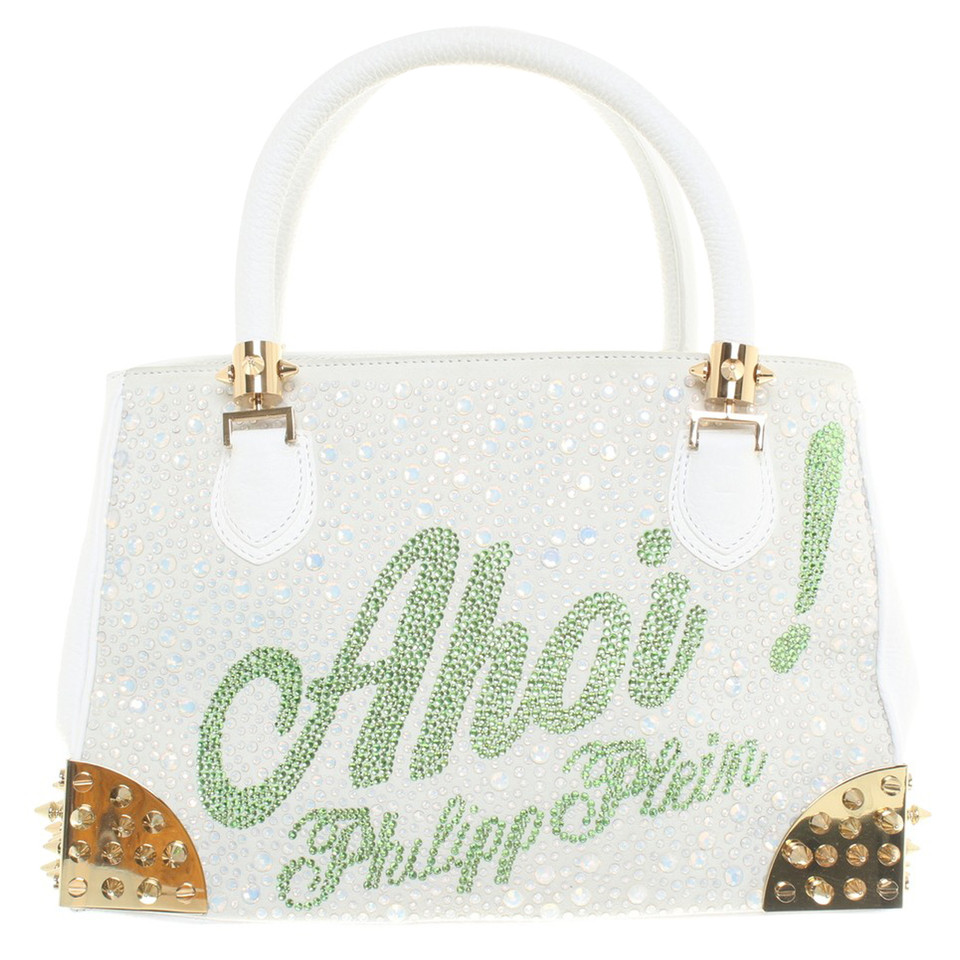 Philipp Plein Handbag in white