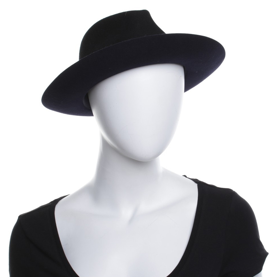 Lanvin Hat in black / blue