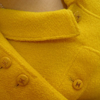 Chanel Wolljacke in Gelb