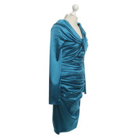 Talbot Runhof  Dress in Turquoise