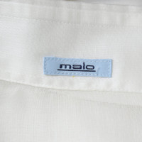 Malo Top Cotton in White