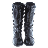 Jimmy Choo Lined boots patent leather