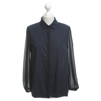 Max Mara Shirt blouse in dark blue