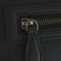 Céline Boston Bag Leather in Blue