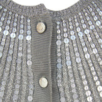 Karen Millen Pullover in Silber