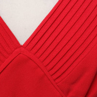 Diane Von Furstenberg Kleid aus Seide in Rot