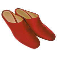 The Row Slippers/Ballerinas in Red