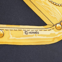 Hermès Tuch mit graphischem Muster