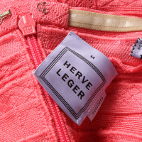 Hervé Léger Dress Jersey in Pink