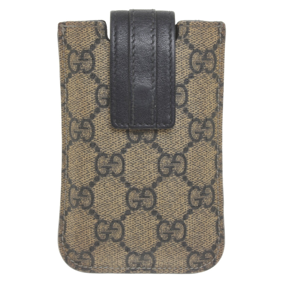 Gucci Sac de téléphone portable avec motif Guccissima