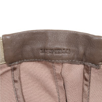 Lapis Trousers Leather in Taupe