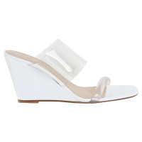 Maryam Nassir Zadeh Sandals Patent leather in White