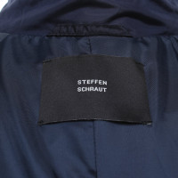 Steffen Schraut Coat in navy blue