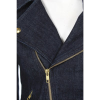 Andere Marke Jacke/Mantel aus Baumwolle in Blau