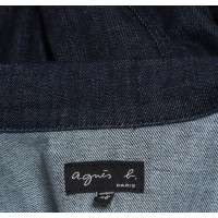 Andere Marke Jacke/Mantel aus Baumwolle in Blau