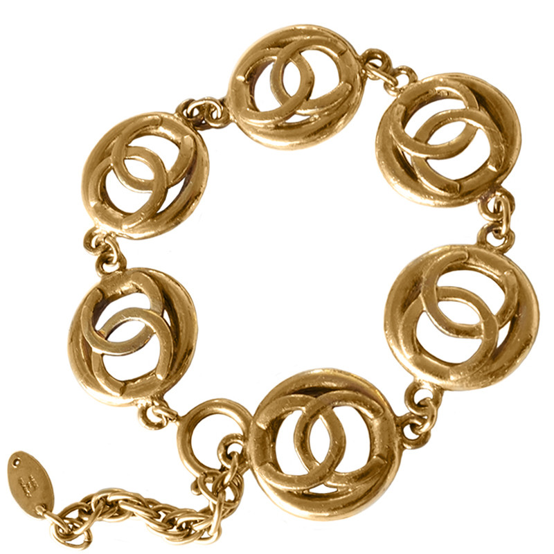 Chanel Armband mit CC Logo 