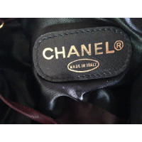 Chanel Shoulder bag Leather in Bordeaux