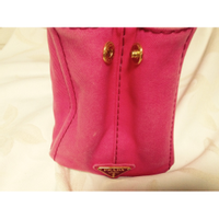 Prada Handbag Cotton in Pink
