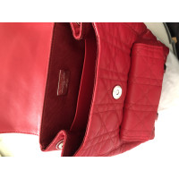 Christian Dior Stardust Bag Medium aus Leder in Rot