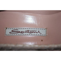 Santoni Pumps/Peeptoes Leather in Nude
