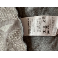 Dolce & Gabbana Strick aus Baumwolle in Grau
