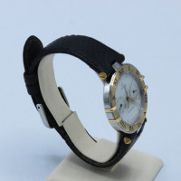 Omega Armbanduhr aus Stahl in Weiß