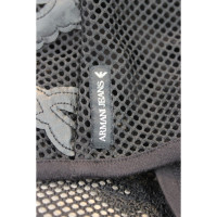 Armani Jeans Strick aus Baumwolle in Schwarz