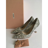 Miu Miu Pumps/Peeptoes in Silvery