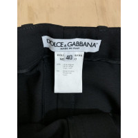 Dolce & Gabbana Paire de Pantalon en Laine en Noir