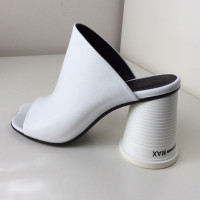 Mm6 By Maison Margiela Sandals Leather in White