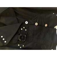 Moschino Love Jacke/Mantel aus Baumwolle in Schwarz