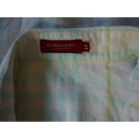 Burberry Top Linen in White