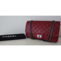Chanel 2.55 aus Leder in Rot
