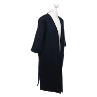 Ganni Coat in donkerblauw