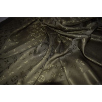 Louis Vuitton Schal/Tuch aus Seide in Khaki