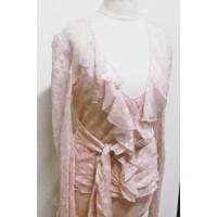 Christian Dior Robe en Soie en Rose/pink